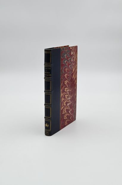 null TURQUETY (Ed.). Poetic sketches. P., Delangle, 1829. In-18, green half-maroq,...