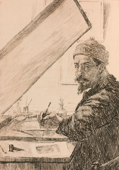  ANDRÉ (Ed.). Alexandre Lunois. Painter, engraver and lithographer. P., Floury, 1914....