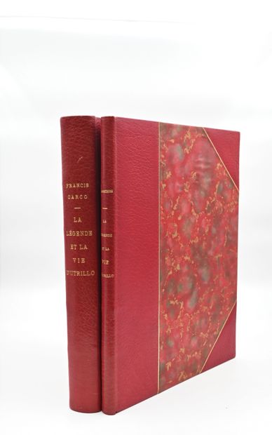 null CARCO (F.). La Légende et la vie d’Utrillo. P., Seheur, 1927. In-4, 2 vol. rel....