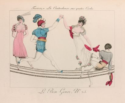 null LA MÉSANGÈRE (P. de). Observations on the Fashions and Customs of Paris to serve...