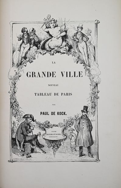 null GRANDE VILLE (La), new tableau de Paris comique, critique et philosophique by...