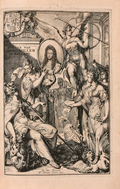 null LIVRE DE FÊTES. Bidloo, Govert (1649-1713). Komste van Zyne Majesteit Willem...