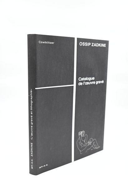 CZWIKLITZER (Chr.). Ossip Zadkine, The sculptor-engraver...
