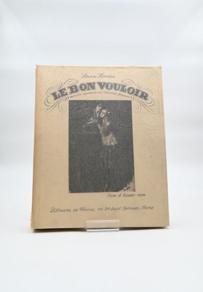 null HERVIEU (L.). Le Bon Vouloir. P., Libr. de France, 1927. In-4, illus. cover,...