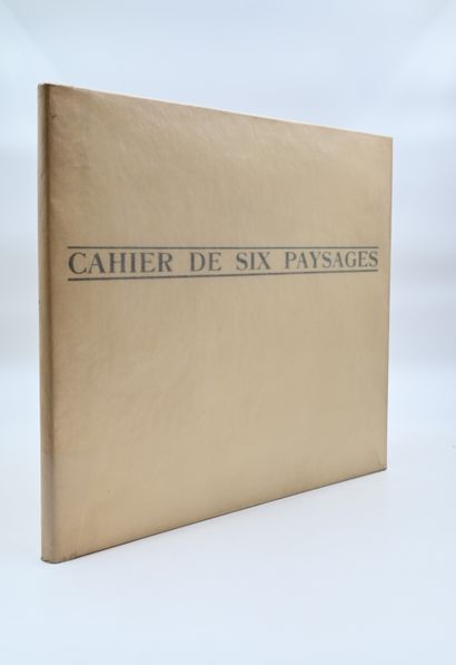 null LABOUREUR (J.-É.). Book of six etched landscapes. Paris, 1929. - Album in-4...