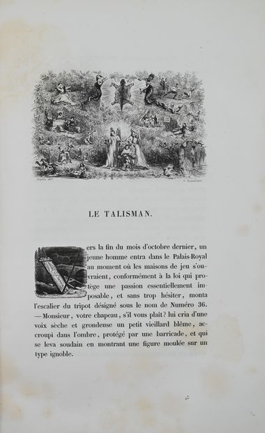 null BALZAC (H. de). La Peau de chagrin. Études sociales. P., Delloye - Lecou, 1838....