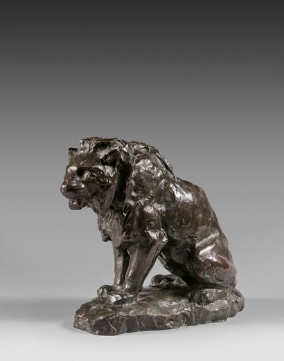 Antoine-Louis BARYE (1795-1875)

Seated Lion...