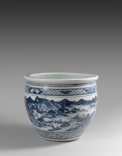 China, 19th century

A blue-white porcelain...