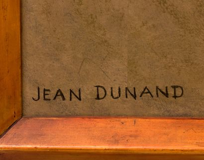 DUNAND Jean DUNAND (1877-1942)

Trois léopards s’abreuvant, c. 1930

Panneau rectangulaire...