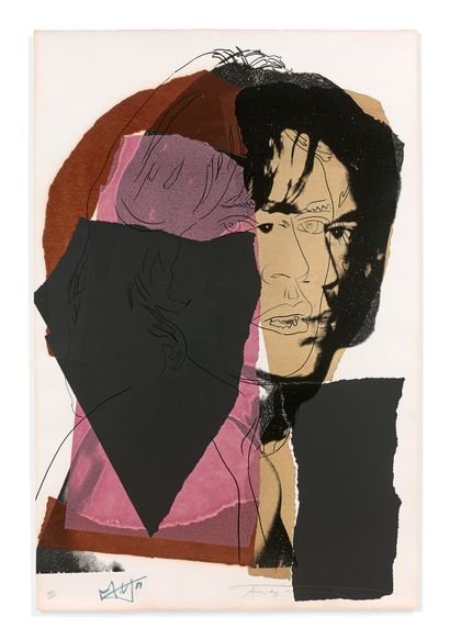 WARHOL 
Andy WARHOL (1928-1987)




Mick Jagger, 1975




Serigraphy in colours on...