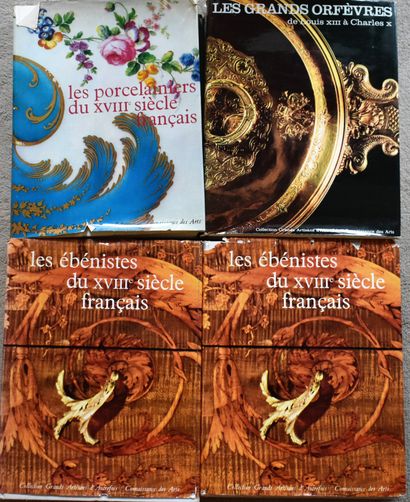 QUATRE VOLUMES Hachette : Les ébénistes (2...
