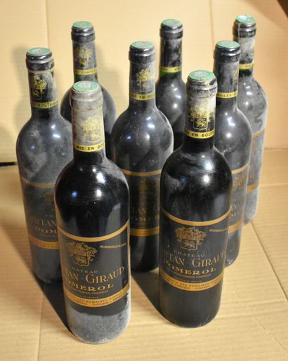 null CERTAN GIRAUD 1997 : 8 bottles.