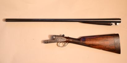 
HOLLAND & HOLLAND: HUNTING RIFLE with engraved...