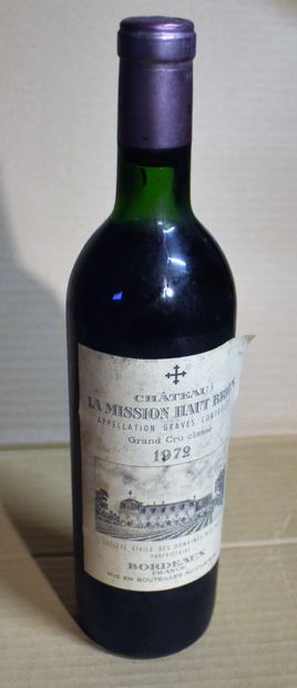 MISSION HAUT BRION 1972 : 1 bouteille.