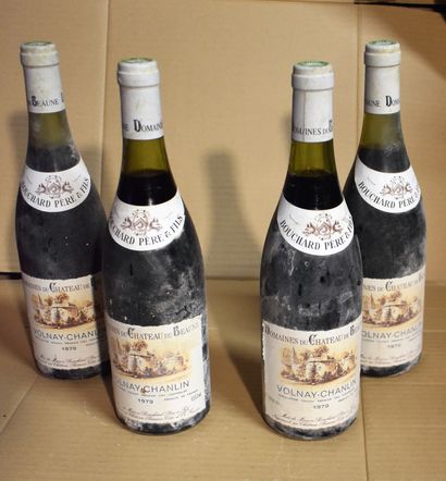 null VOLNAY-CHANLIN, Bouchard Père et Fils, 1979 : 4 bouteilles.