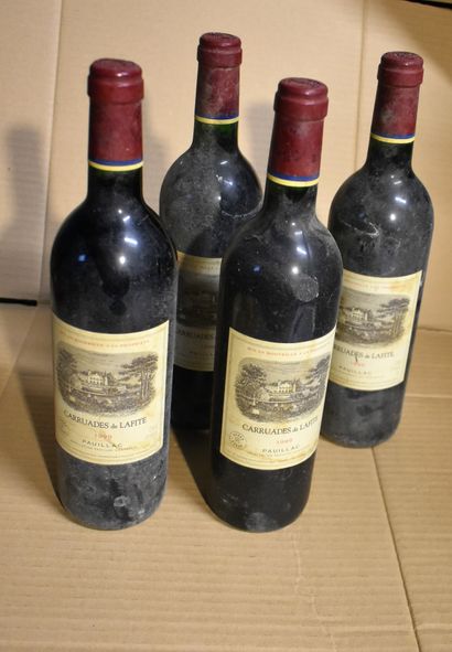 CARRUADES de LAFITE 1999 : 5 bouteilles (4...