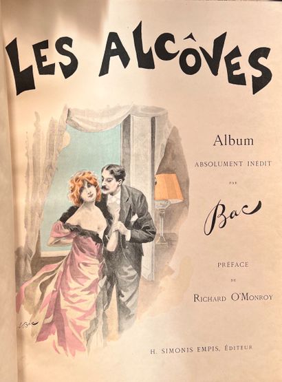 null Ferdinand BAC : Les alcôves, H. Simonis éditeur, exemplaire n° 8 sur japon nacré....