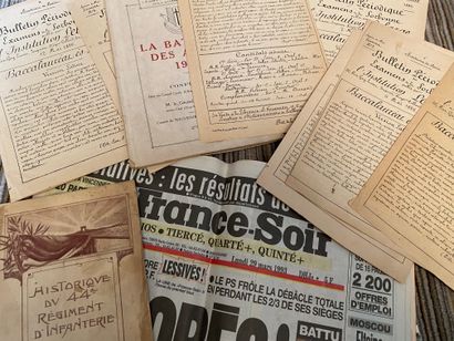 LOT of BROCHURES: Liberation of Paris, The...