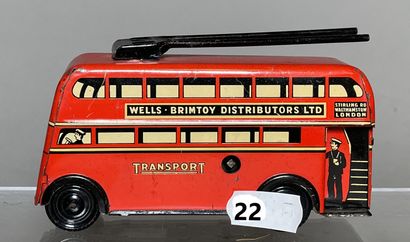 WELLS - LONDON - BRIMTOY (1950) : Trolley...