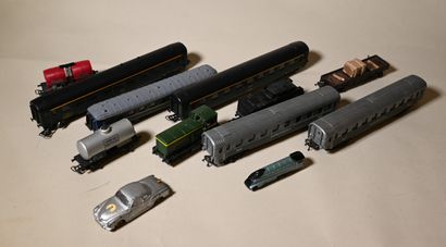 LOT OF JOUEF electric TRAINS or various,...