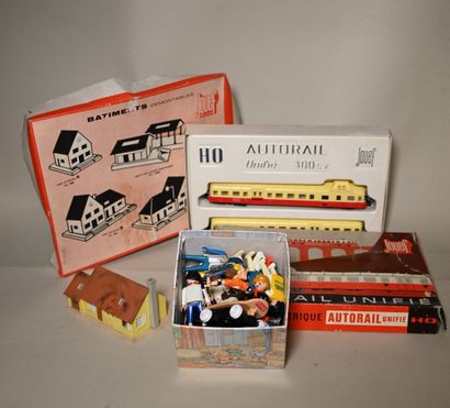 null LOT OF JOUEF electric TRAINS or various, with accessories.