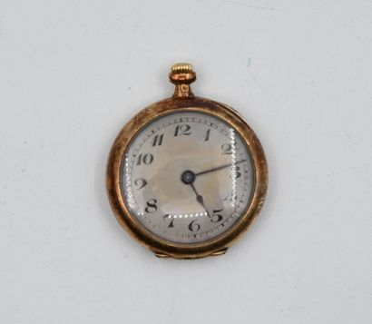 null Gold collar watch, numbered 20027 (ring missing). Gross weight 10.6 g.