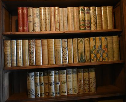 ABOUT FORTY-FIVE VOLUMES Gallimard.