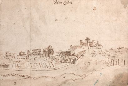 École Italienne du XVIIe siècle

Ville fortifiée

Plume...