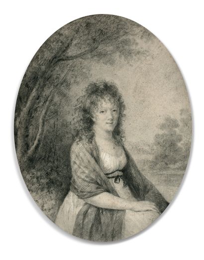 null École Française vers 1790

Portrait d’une jeune artiste à son chevalet

Portrait...
