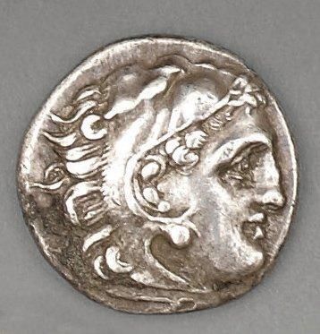 MACÉDOINE ALEXANDRE III LE GRAND (336-323) Drachme d'argent. Très beau