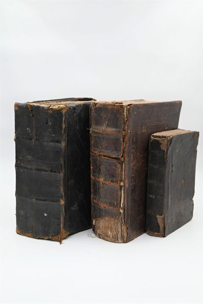 THREE XVIIIth century Armenian VOLUMES.