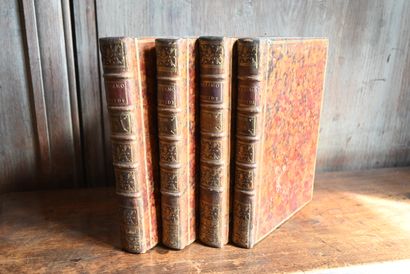 null OVID: Les Métamorphoses, 1767, Paris, Leclerc. Bound in marbled basane. Together...