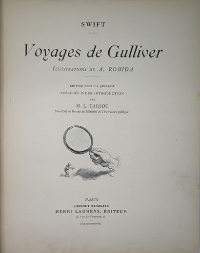 null SWIFT, Jonathan : Le voyage de Gulliver, Paris, Henri Laurens, s.d. (1933)....