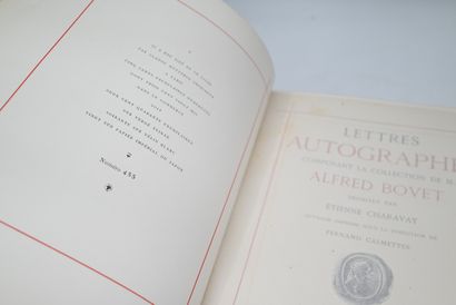 null CHARAVAY, Etienne: Lettres autographes composant la collection de M. Alfred...