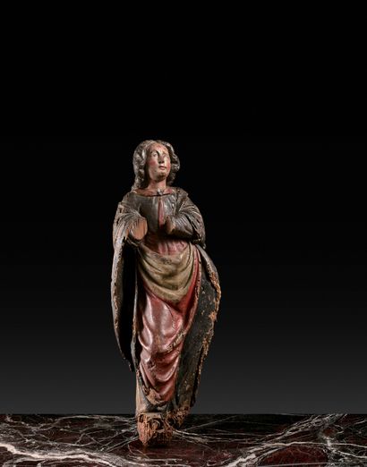 null Statue of Saint John in polychrome wood.

Catalan country - 17th century.

Height...