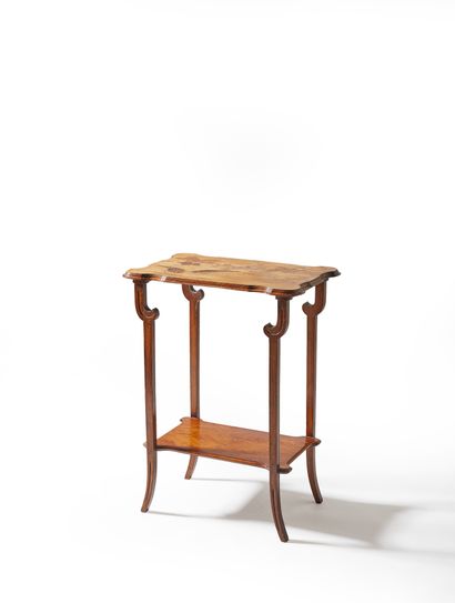 null Establishment GALLÉ (1904-1936)

Rectangular coffee table, the top in marquetry...