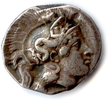 LUCANIA - THURIUM 400-350

Head of Athena...