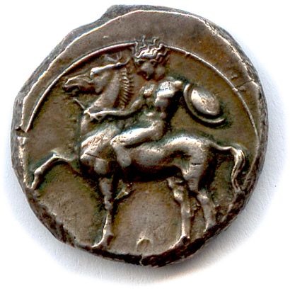 CALABRE - TARENTE Age of Archytas 380-345

Rider...