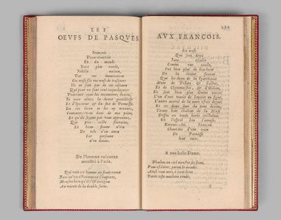 GRISEL (Jean) Les premières oeuvres poétiques de Jehan Grisel, Rouennois. A Rouen,...