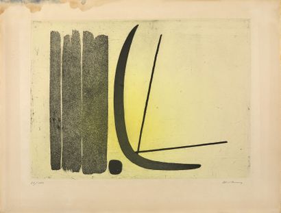 Hans HARTUNG Hans HARTUNG (1904 - 1989)

Radierung 8, 1953

Etching and aquatint...