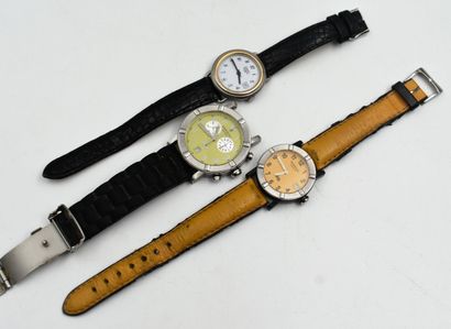 Raymond WEIL Raymond WEIL: TWO Wristwatches. ATTACHED: Emerich Meerson wristwatc...