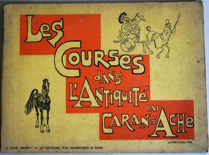 null CARAN d'ACHE: The races in antiquity. Cart. (stained).