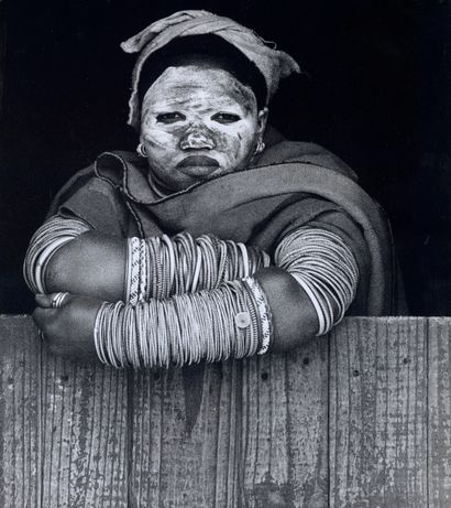 SAM HASKINS (1929-2009) AFRICAN IMAGE 
African Image book front cover, 1966.
Photograph....