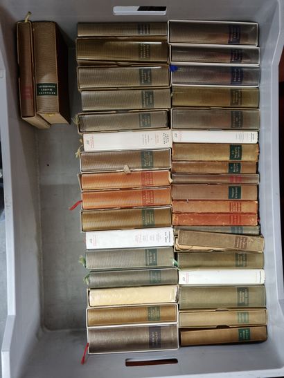 LOT OF BOOKS La Pléiade, approx. 37 vols...