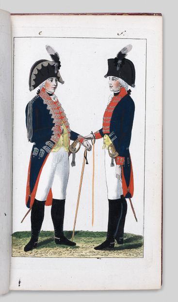 Prussian military COSTUMES. Preussische Armee...