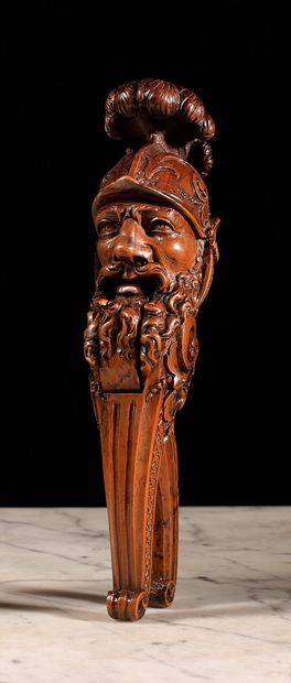 Nutcracker. Boxwood pincer model carved with...