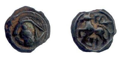 SEQUANI (région de Besançon) Potin (Bronze...
