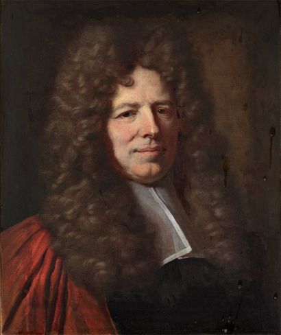 École FRANÇAISE du XVIIIe siècle attribué à Nicolas de LARGILLIERE Portrait de magistrat...