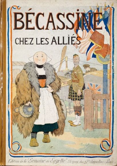 CAUMERY et PINCHON  Bécassine chez les Alliés. Paris, Editions Gautier-Languereau,...