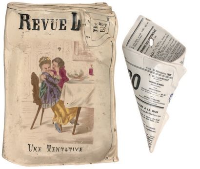 null Journaux
Cornet Figaro du 15 novembre 1888 de Creil et Montereau.
Revue L/UNE...